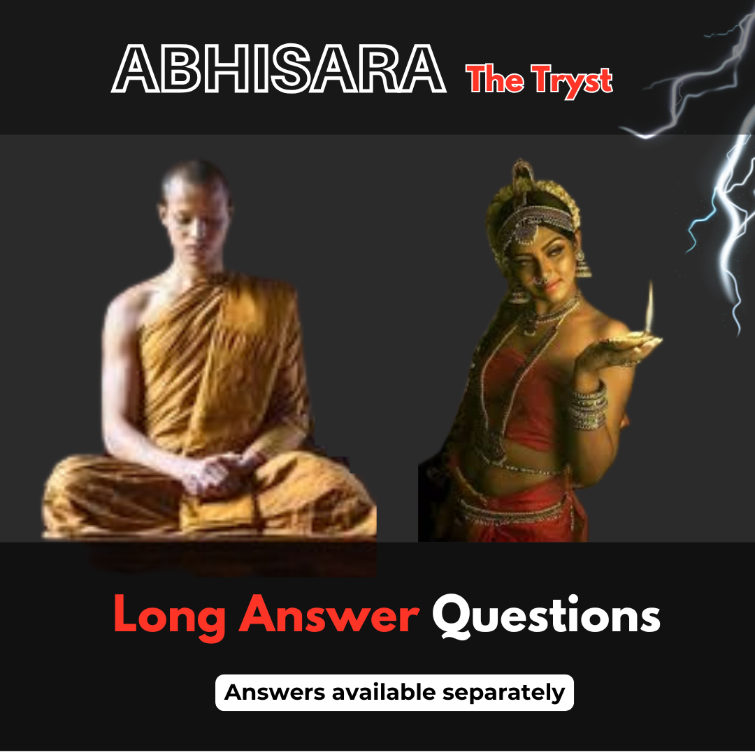 ABHISARA - RABINDRANATH TAGORE- 10 MARK 20 QUESTIONS - 11TH ISC